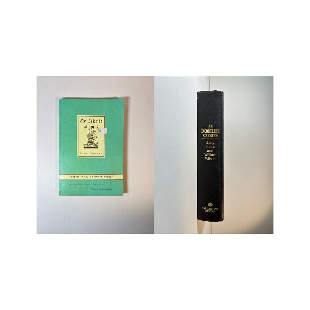 Lot of 2 Books For Thinkers & Readers: Fadiman, Judy Jones VERY GOOD